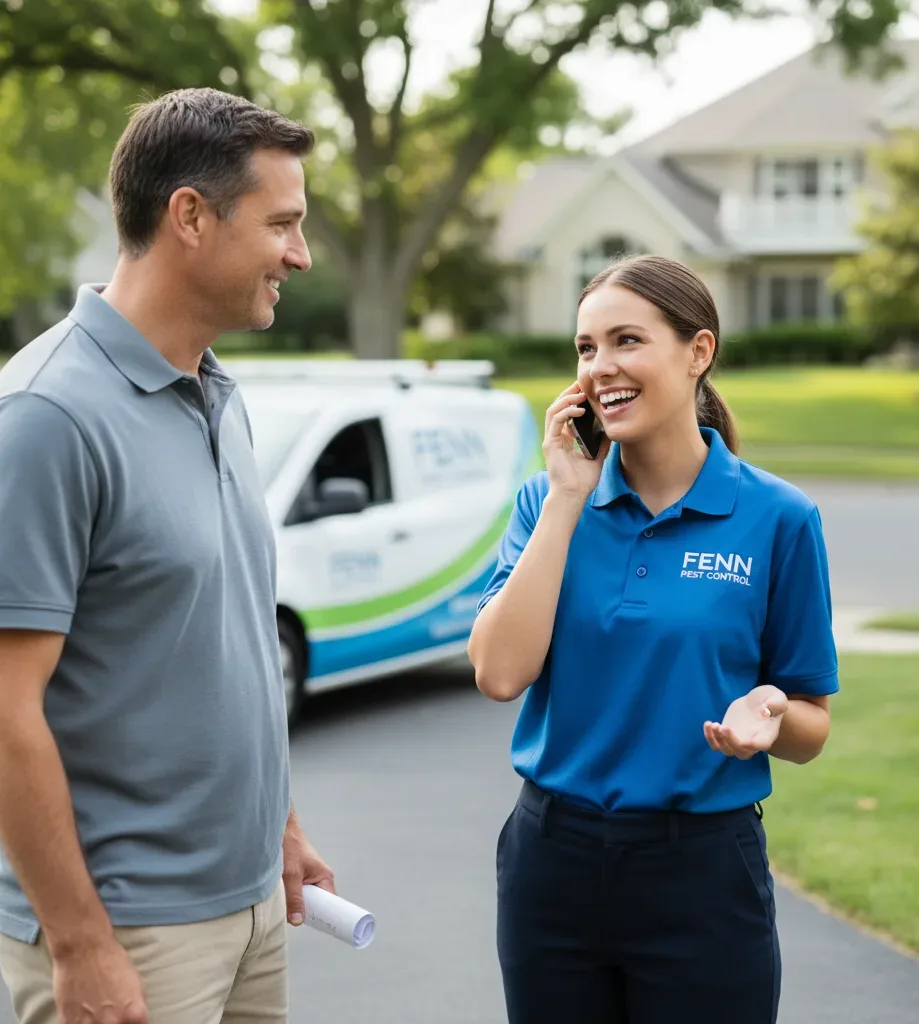 Fenn Pest Control customer support in Voluntown
